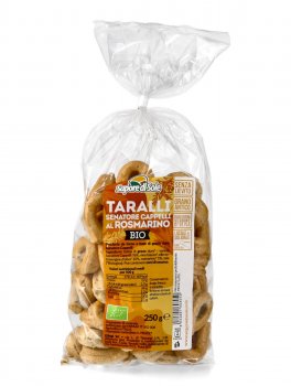 Taralli Senatore Cappelli al Rosmarino Bio - 1