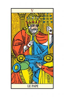 Tarocchi Dorati di Marsiglia - Golden Tarot of Marseille - 5