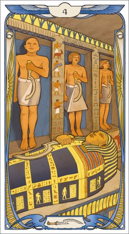 Tarocchi Egyptian Art Nouveau - 5