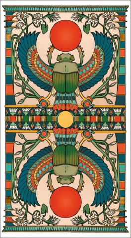 Tarocchi Egyptian Art Nouveau - 9