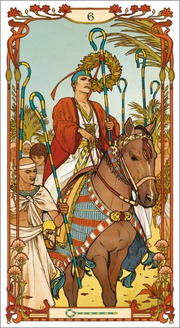 Tarocchi Egyptian Art Nouveau - 7