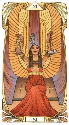 Tarocchi Egyptian Art Nouveau - 8