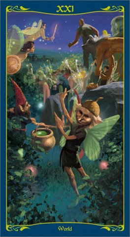 Tarot of the Celtic Fairies - 6