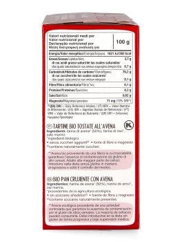 Tartine Tostate all'Avena Bio - 2