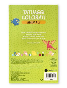 Tatuaggi Colorati - Animali — Libro/Gioco - 4