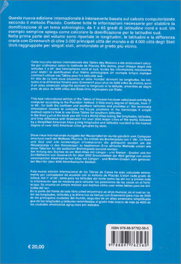 Tavole delle Case — Libro - 2