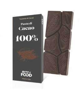 Tavoletta con Pasta di Cacao 100% - 1