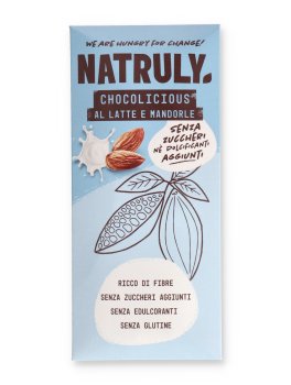 Tavoletta di Cioccolato al Latte e Mandorle - Chocolicious - 1