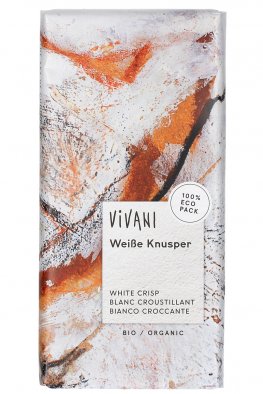 Tavoletta di Cioccolato Bianco al Riso Soffiato