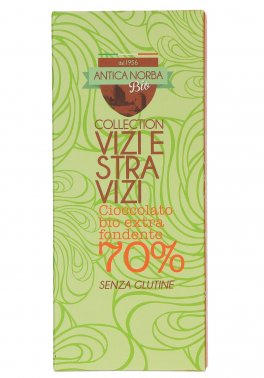 Tavoletta di Cioccolato Bio Extra Fondente 70%