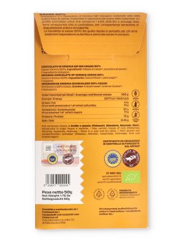 Tavoletta di Cioccolato di Modica IGP Bio - Grezzopuro - 2