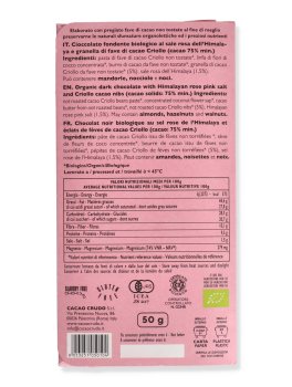 Tavoletta di Cioccolato Fondente Bio - Aromi - 2