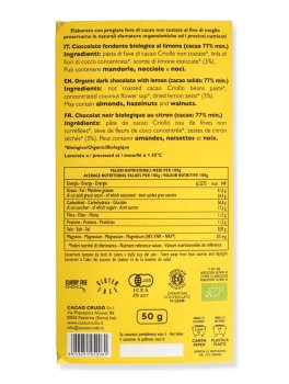 Tavoletta di Cioccolato Fondente Bio - Aromi - 2