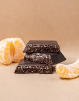 Tavoletta di Cioccolato Fondente di Modica IGP Biologico - Agrumato - 5