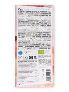 Tavoletta di Cioccolato Fondente Extra 100% con Arancia Rossa - 2