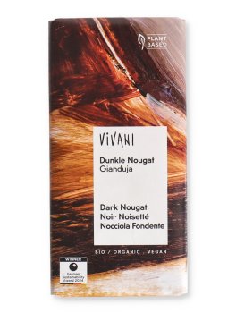 Tavoletta di Cioccolato Gianduja Nocciola Fondente Bio - 1