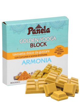 Tavoletta Dolce "Armonia" con Curcuma e Scorza di Limone - Golden Yooga Block - 1
