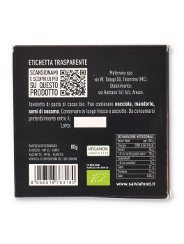Tavoletta Pasta di Cacao Bio - 2