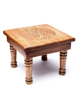 Tavolino di Legno di Acacia - 3