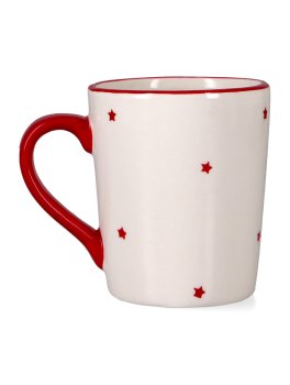 Tazza Natalizia in Ceramica con Albero di Natale e Gnomo - 3
