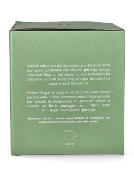 Tazza in Vetro "Armonia dei Fiori" con Coperchio in Ceramica - 4