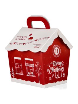 Tazza Natalizia in Ceramica con Casetta "Warm Wishes Mug" - Snowy Bear - 3