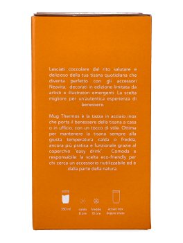 Tazza Thermos in Acciaio FruttaAttiva - Fucsia - 3