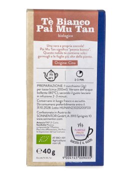 Tè Bianco Bio "Pai Mu Tan" - Sfuso - 3