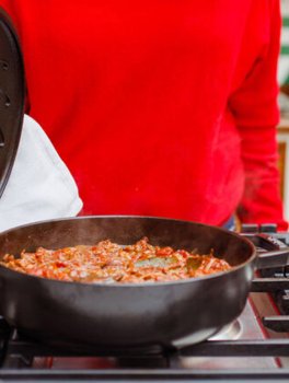 Tegame Chistera in Ghisa Nera - 5