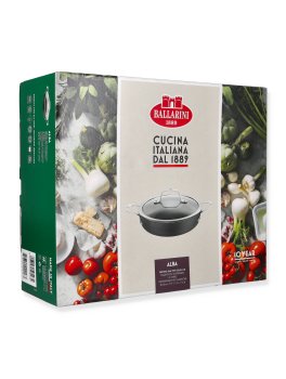 Tegame con Coperchio in Vetro Ballarini - Serie Alba - 2