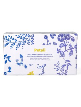 Teiera in Porcellana "Old China" + 2 Tazze - Petali - 5