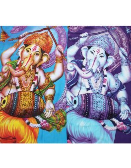 Telo con Divinità Ganesh - Colori Vari - 3