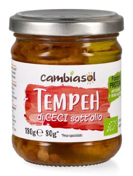 Tempeh di Ceci Sott'Olio Bio - 1