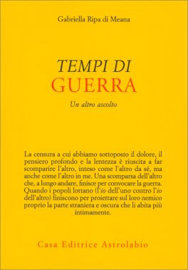 Tempi di Guerra — Libro - 1