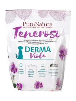 Tenerosi Derma Viola per Cani Adulti - Pesce - 1