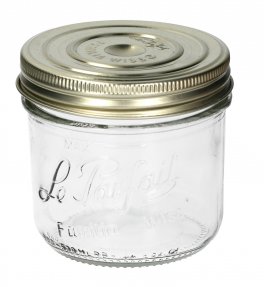 Vasetto in Vetro con Coperchio a Vite - Terrine "Le Parfait Familia Wiss" - 1