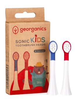 Testine Ricambio per Spazzolino Sonic Kids Georganics - 2 Pz - 1
