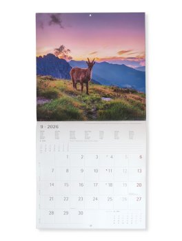 The Alps - Le Alpi Calendario 2026 — Calendario - 2