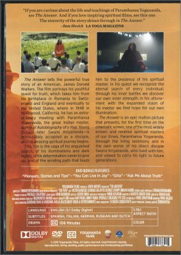 The Answer (La Risposta) — DVD - 2
