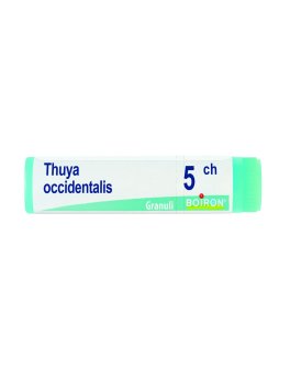 Thuya Occidentalis 5CH Globuli Monodose Boiron - 1