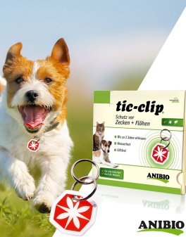 Tic Clip - Ciondolo Protezione contro Zecche e Pulci - 3