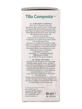 Tilia Composta - Integratore Spagirico di Tiglio, Biancospino e Ontano Nero - 5