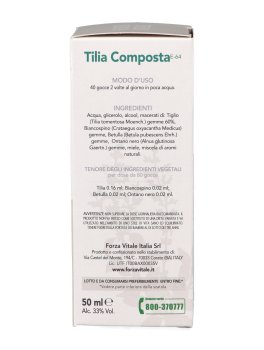Tilia Composta - Integratore Spagirico di Tiglio, Biancospino e Ontano Nero - 6