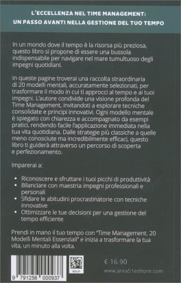 Time Management. 20 Modelli Mentali Essenziali — Libro - 2