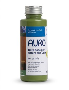 Tinta Base per Pittura Murale alla Calce - Verde N. 350-65 - 250 ml - 1