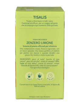 Tisalis - Infuso Zenzero e Limone Bio - 4