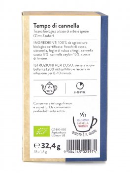 Tisana al Cocco, Cannella e Scorze di Limone - Tempo di Cannella - 2