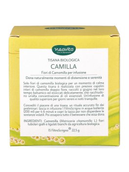 Tisana alla Camomilla Biolgoica "Camilla"  - 15 FiltriScrigno - 3