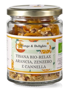 Tisana Bio-Relax Arancia, Zenzero e Cannella - 1