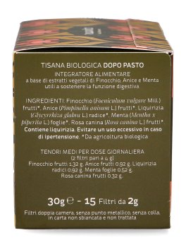 Tisana Biologica in Filtri "Dopo Pasto" - 3